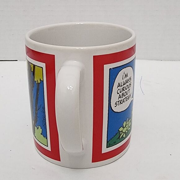 UFS Golf Gift & Gallery Coffee Mug Peanuts Snoopy Charlie Brown Golf Cup 1998 - Picture 4 of 9